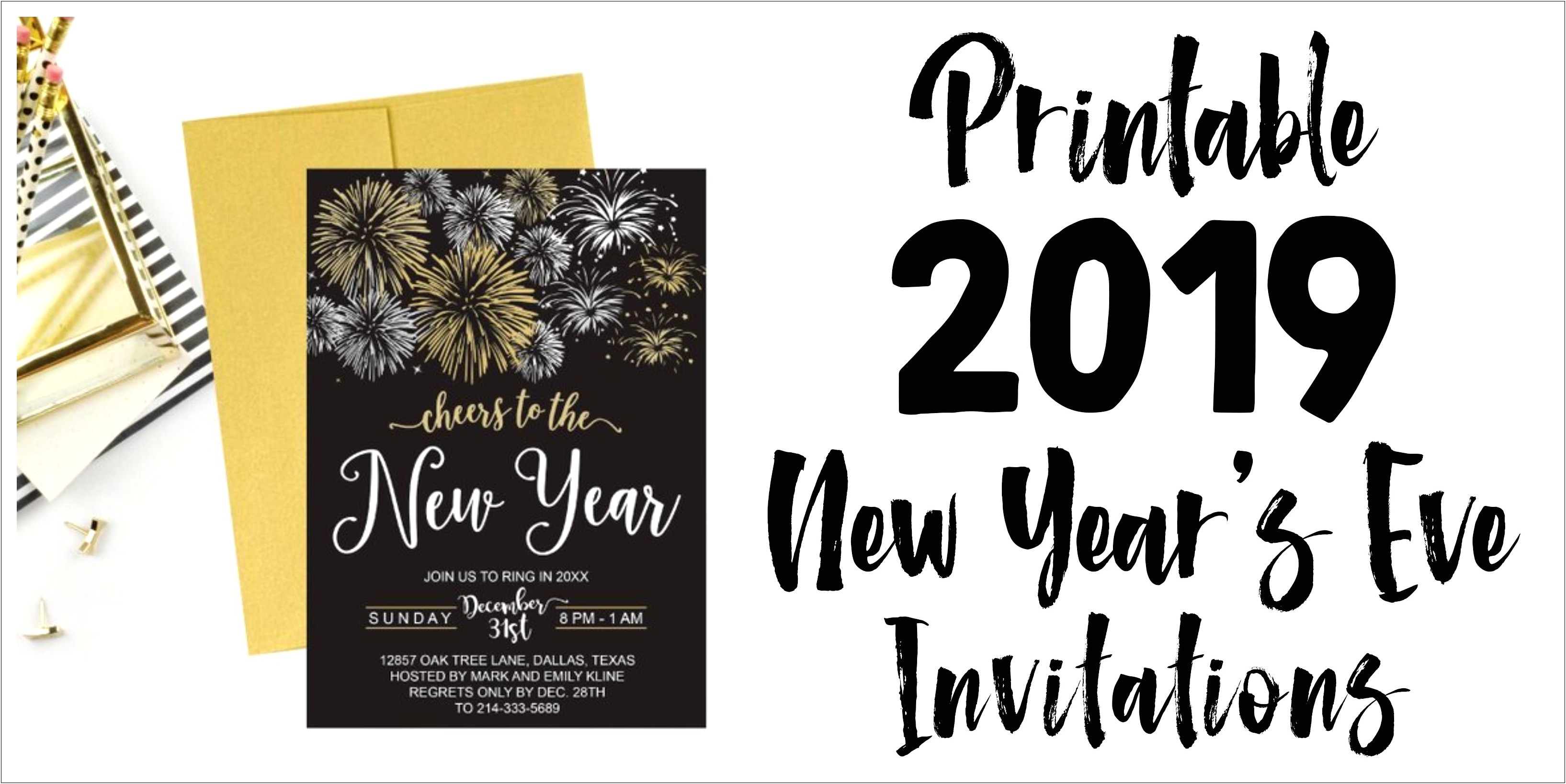 New Years Eve Party Templates Free