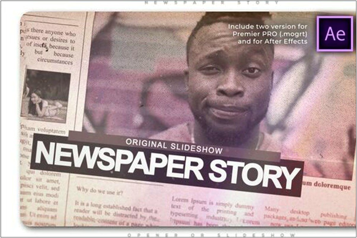 Newspaper Investigation 75968 Free Download Premiere Pro Templates