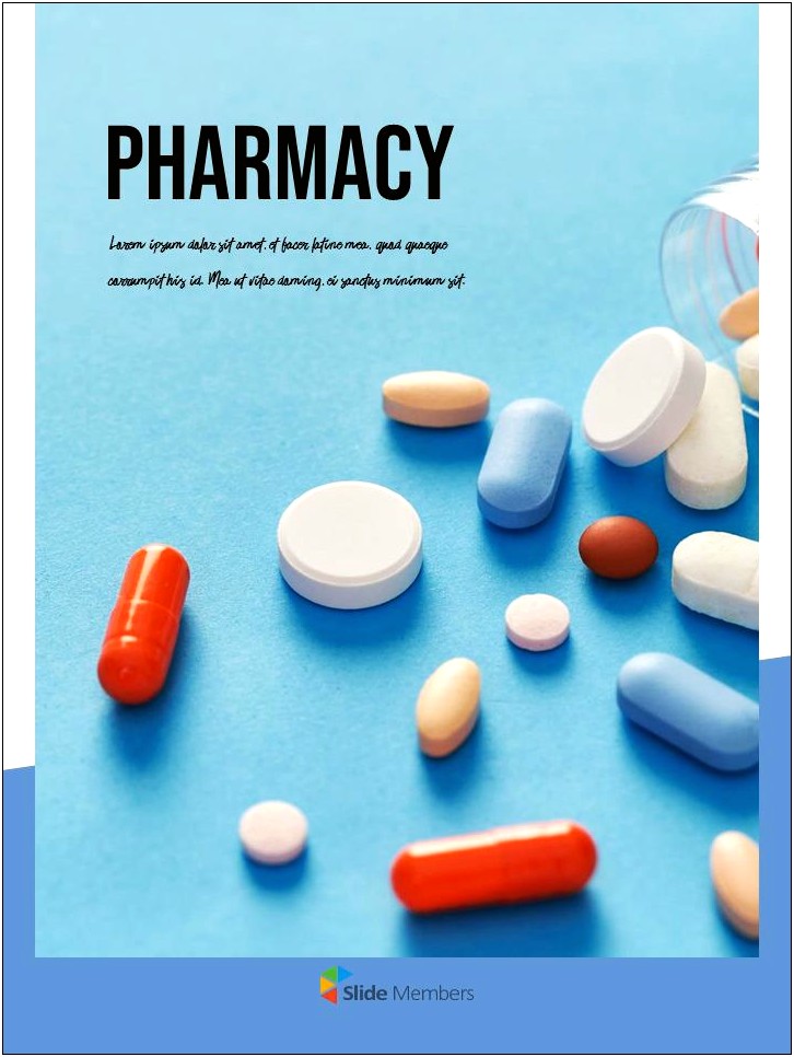 Pharmacy Powerpoint Presentation Templates Free Download