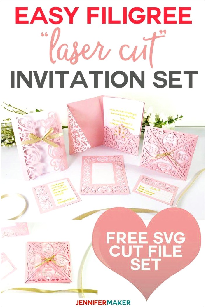 Pop Up Wedding Card Template Free