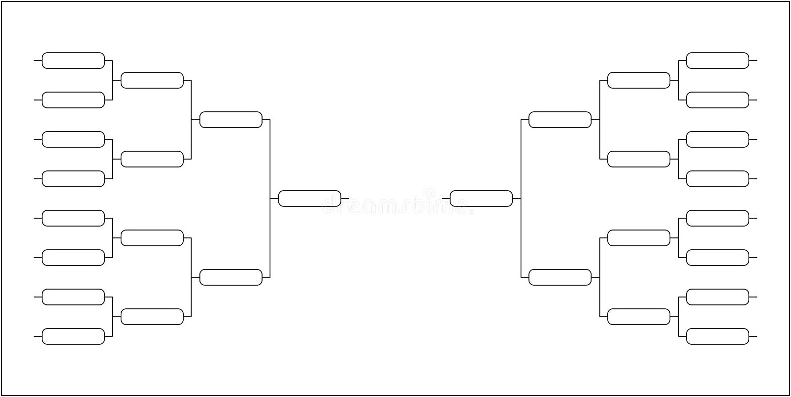 Prediction Template Bracket Play Voting Free For Education