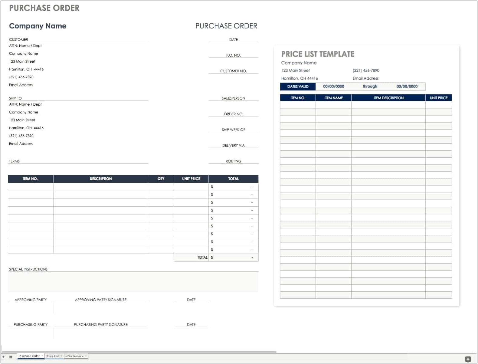 free-microsoft-excel-purchase-order-template-templates-resume
