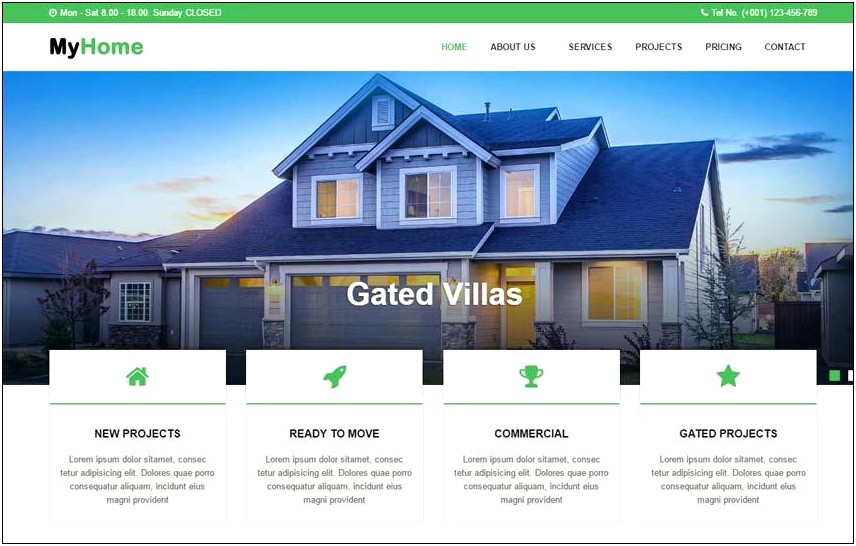 Real Estate Html Templates Free Download With Css
