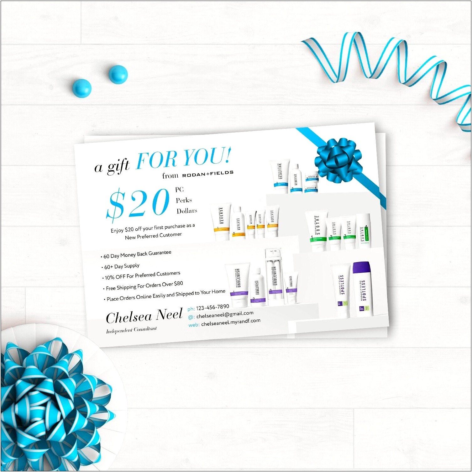 Rodan And Fields Gift Certificate Template Free