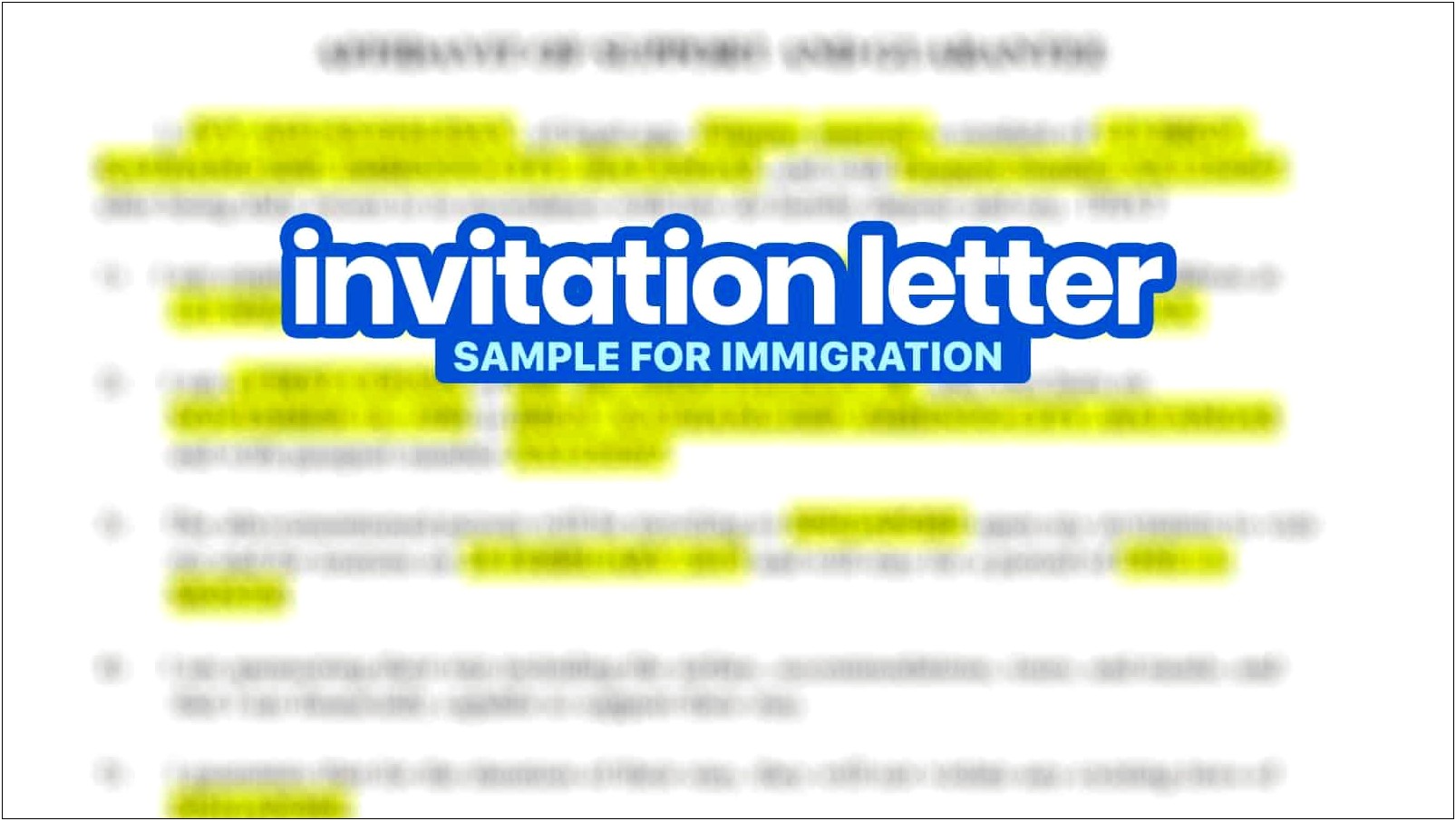 Sample Wedding Invitation Letter For Visitor Visa