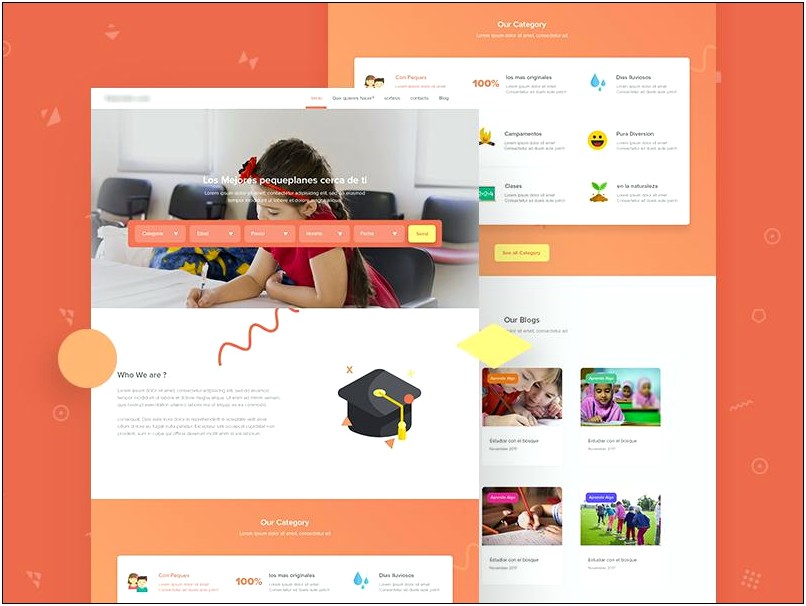 School Web Design Templates Free Download