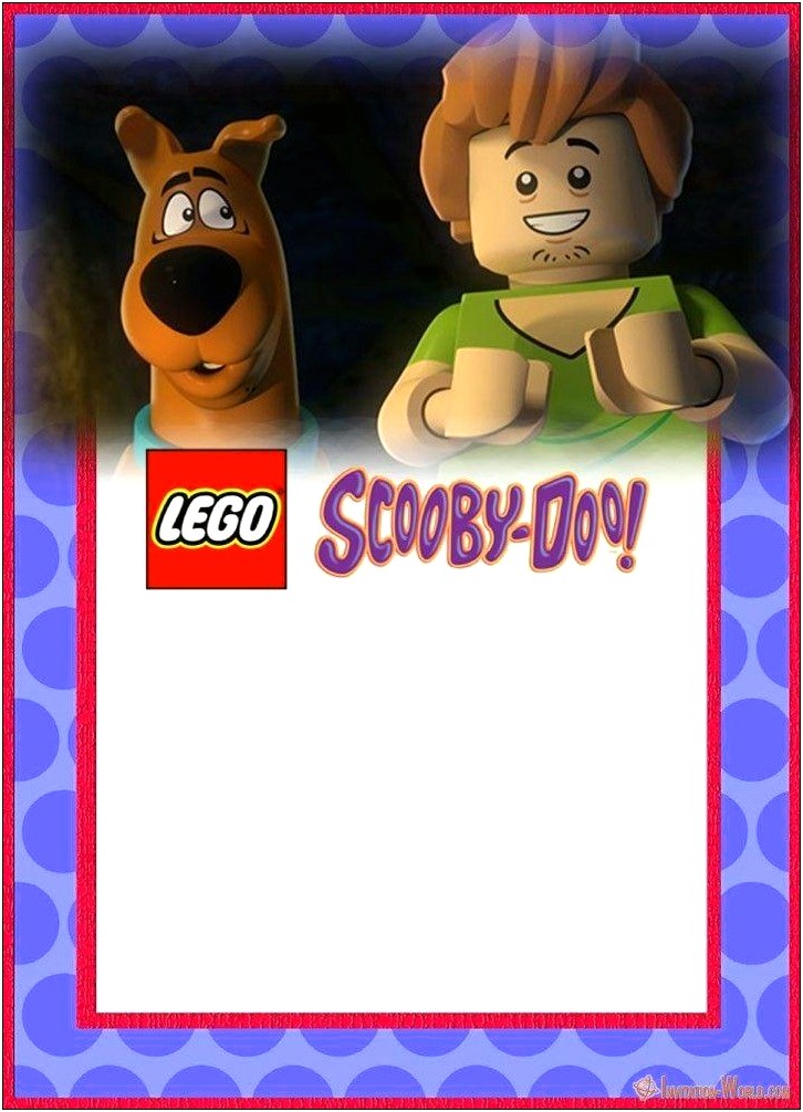 Scooby Doo Party Invitation Templates Free