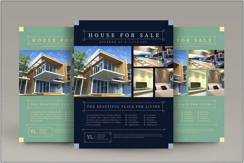 Self Promoting Free Real Estate Flyer Template