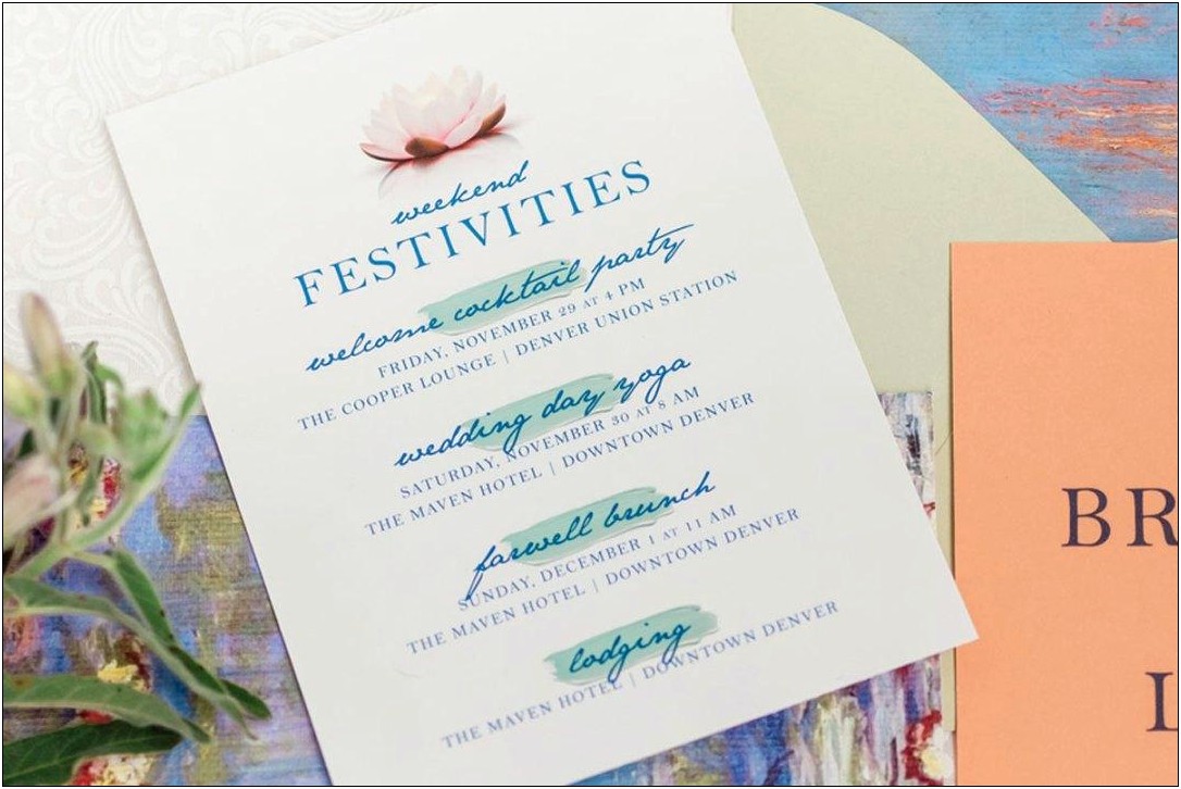 Should You Put Registry On Wedding Invitation