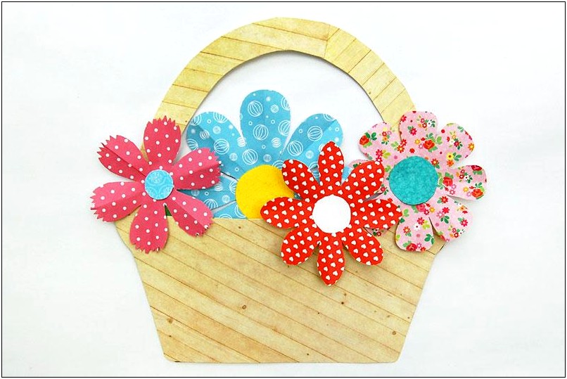 Small Fabric Flower Using Circle Templates Free