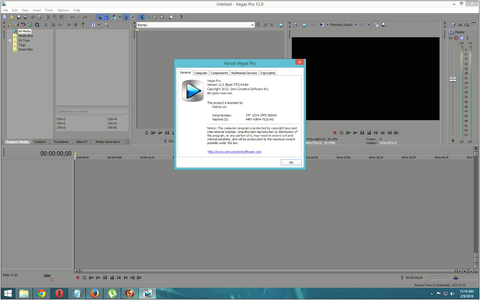 template sony vegas pro 12 free download