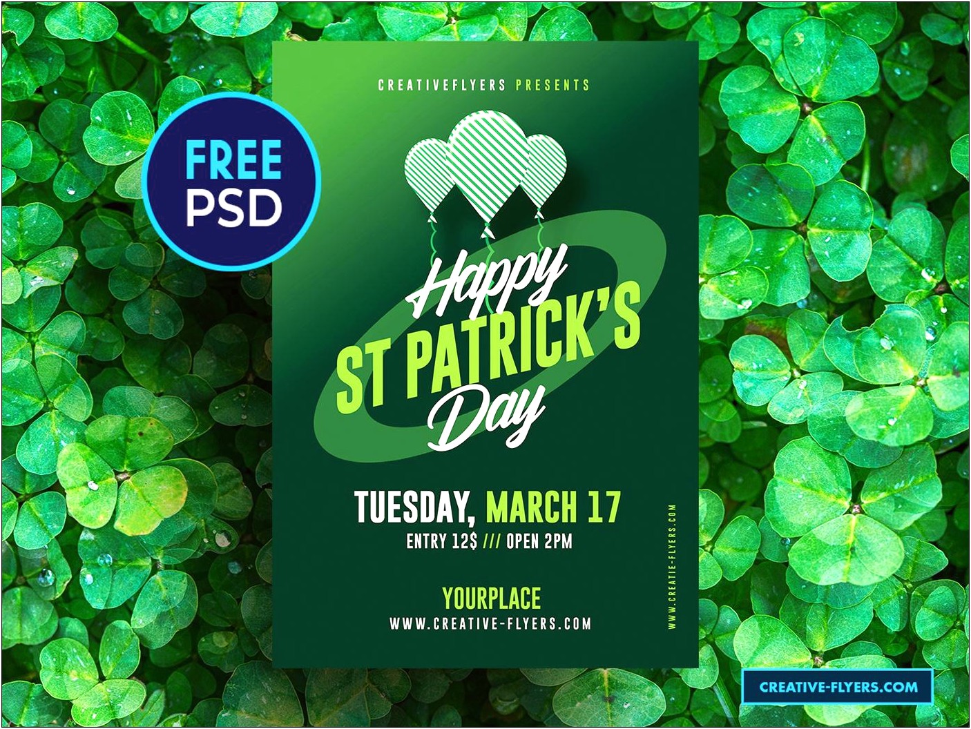 St Patrick's Day Free Templates