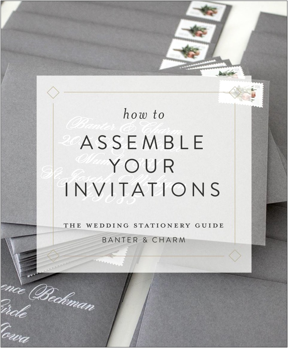 Studio His And Hers Wedding Invitations Instructions