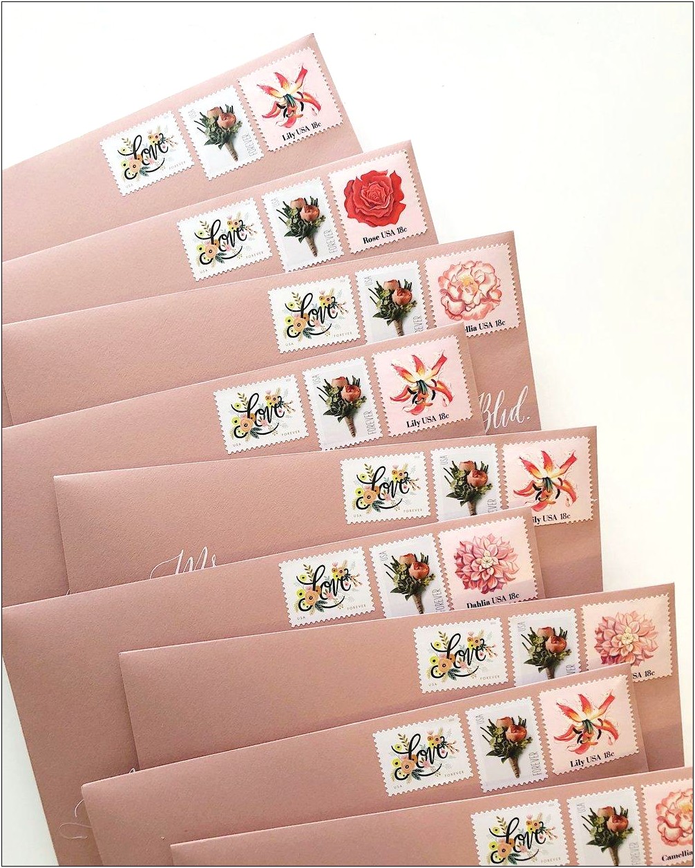 Us Postal Service Stamps For Wedding Invitations