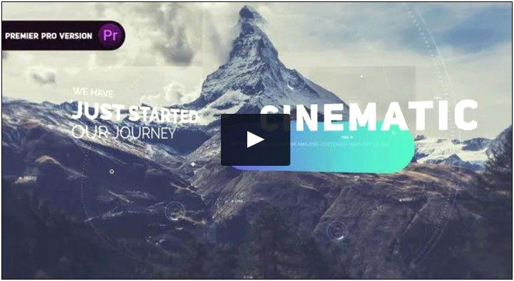 Videohive Premiere Pro Templates Free Download