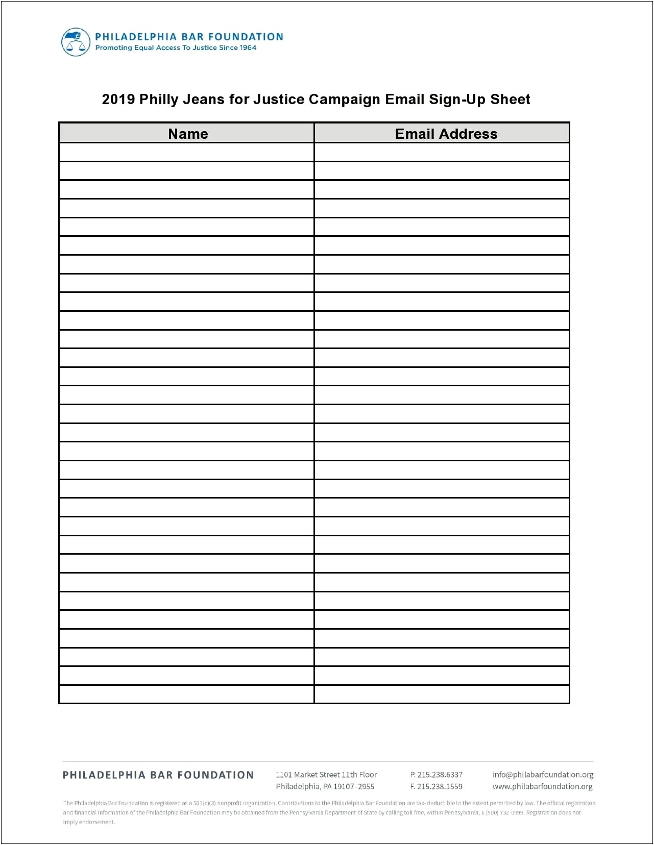 Visitor Sign In Sheet Template Free