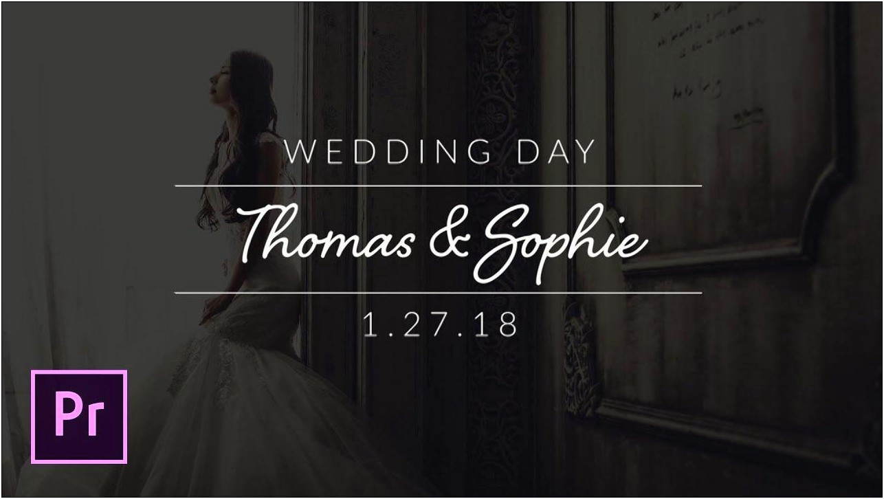 Wedding Intro Template Premiere Pro Free