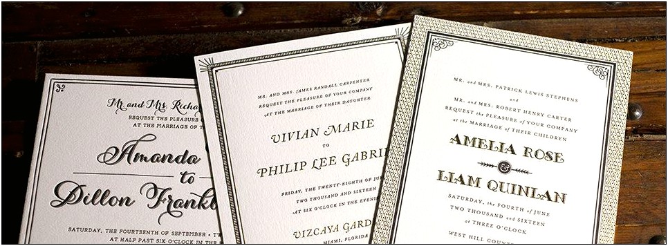 Wedding Invitation Wording Etiquette Both Parents Hosting