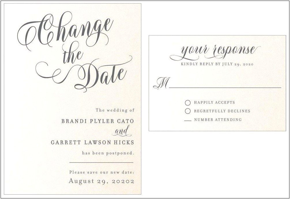 Wedding Invitations Male Or Female First