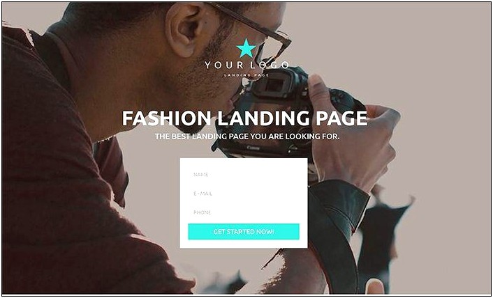 Wordpress Landing Page Template Free Download