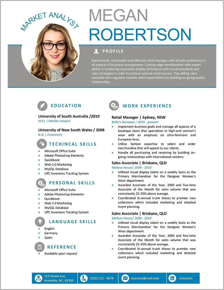 2016 Resume Templates For Retail Sales Associate