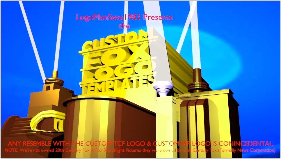 20th Century Fox Blender Template Download