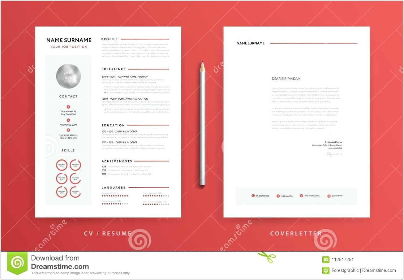 3 Piece Resume Cv Cover Letter Download Free