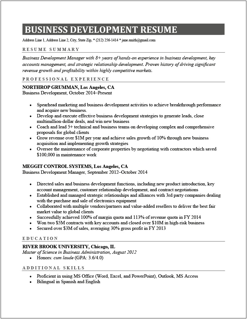 3 Year Experience Resume Format For Developer