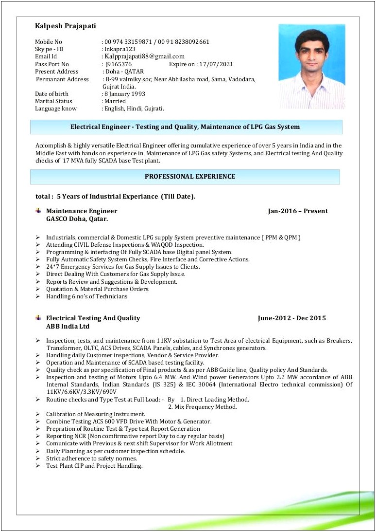 7 Years Experience In Testing Resumes