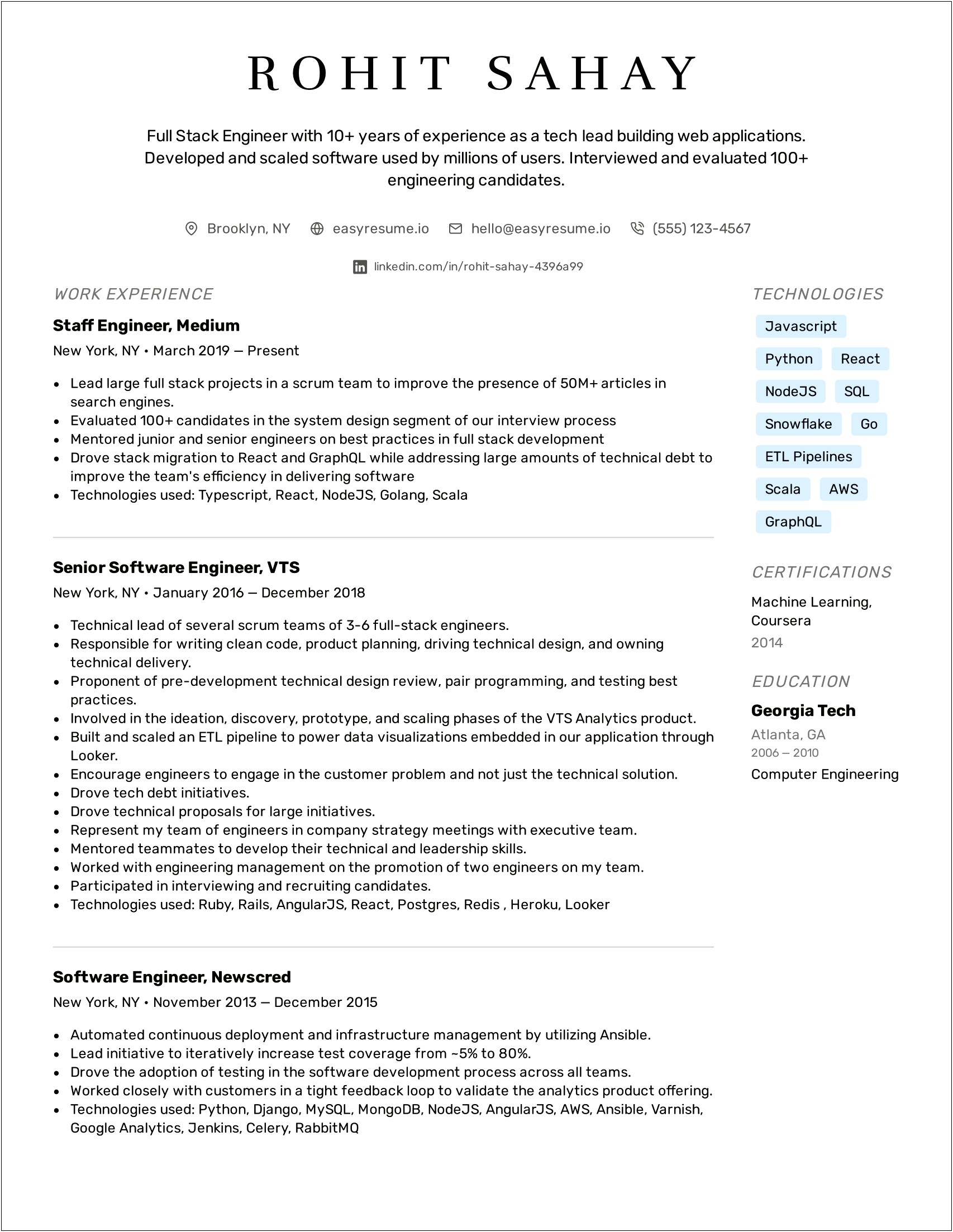 8 Years Net Developer Resume Samples