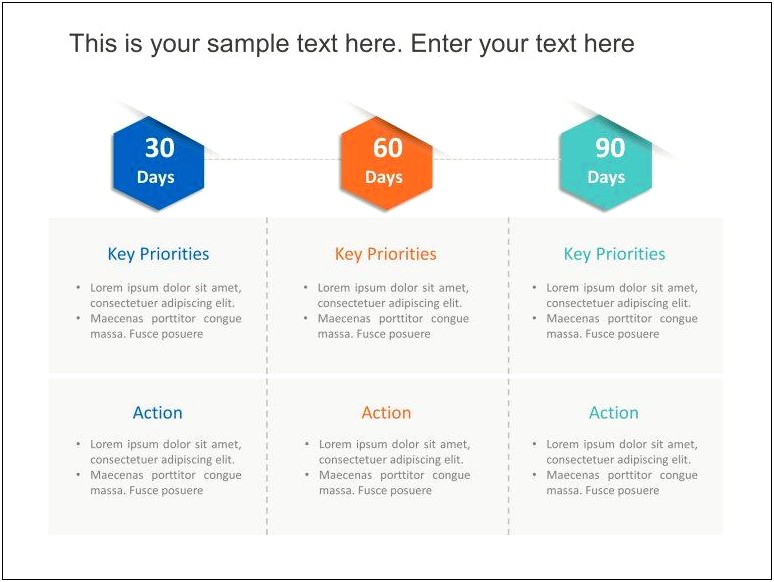 90 Day Ppt Template For New Managers Download