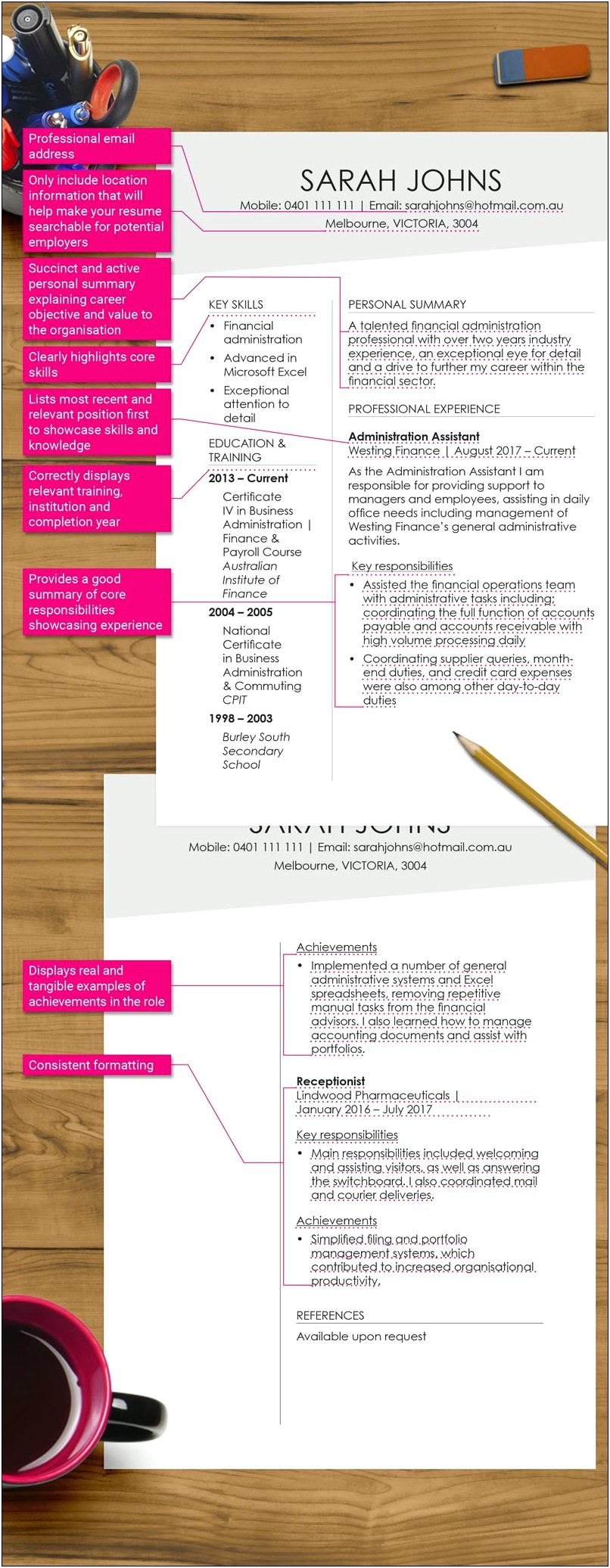 A Good Resume Format For Students