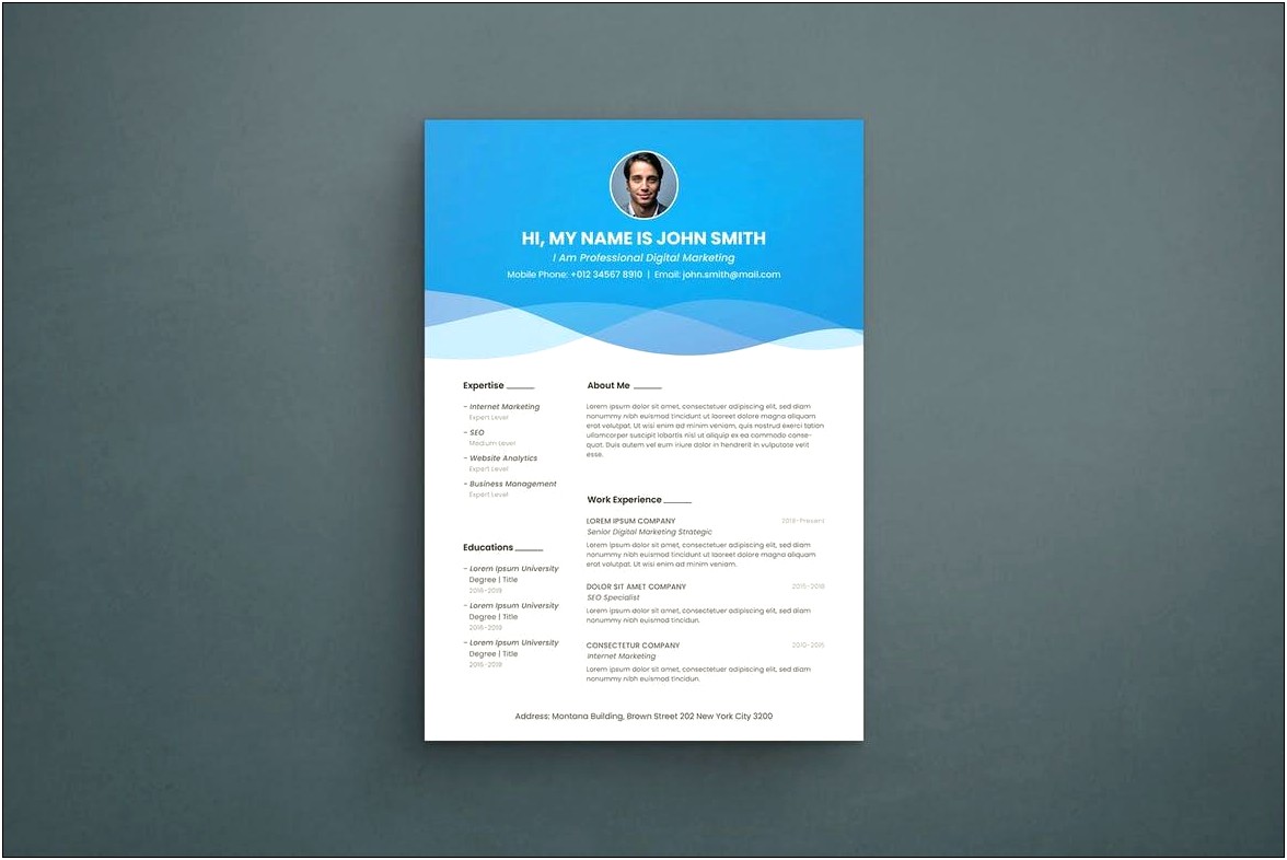 About Me In Creative Buisness Resume Sample