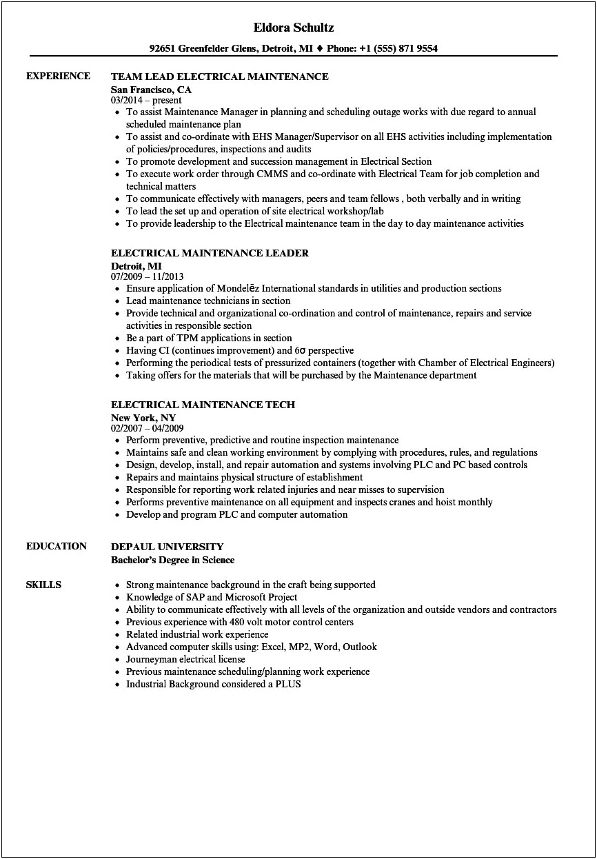 Achievement Words For Maintain On Resume