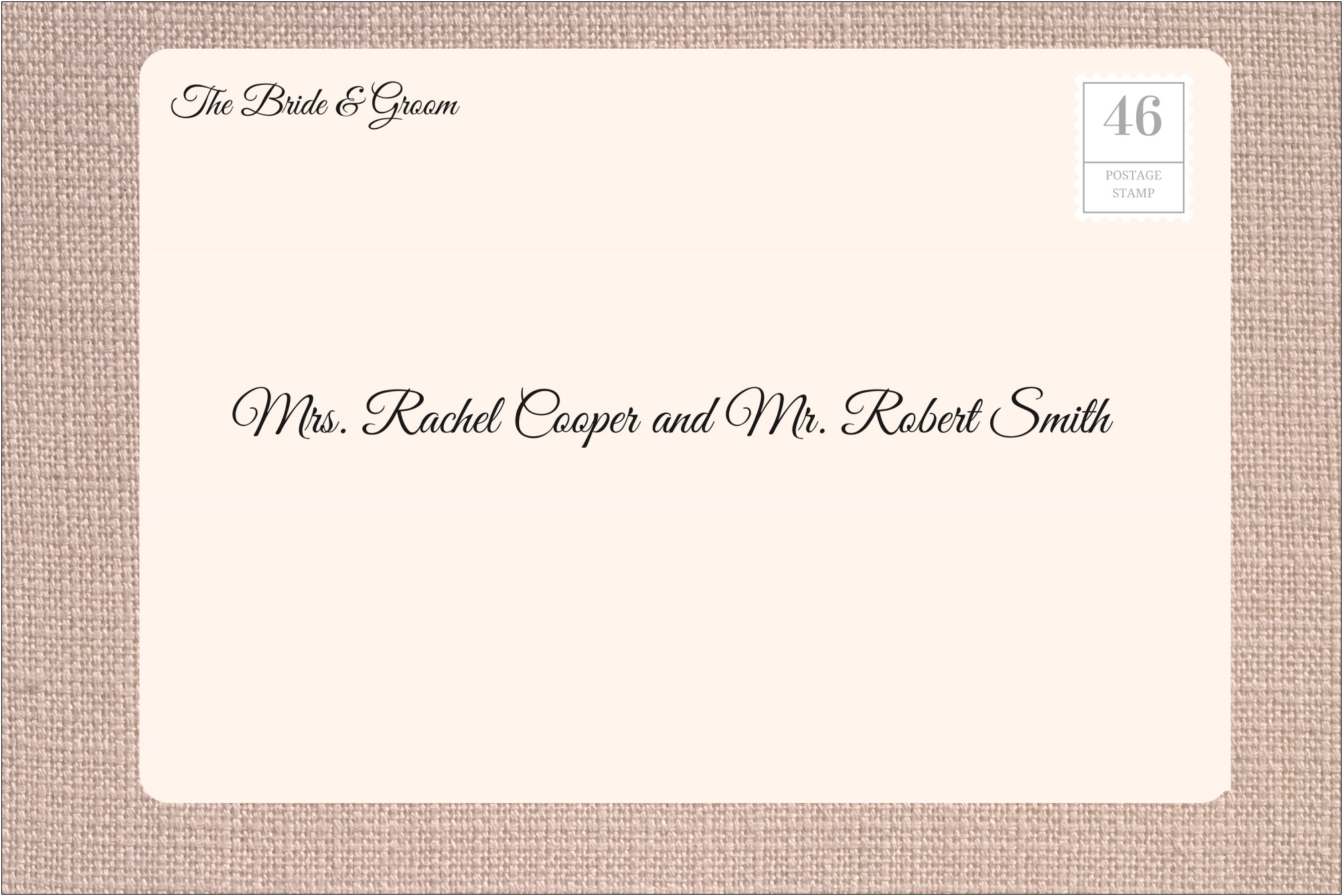 Address Wedding Invitation Unmarried Previously Married Couple