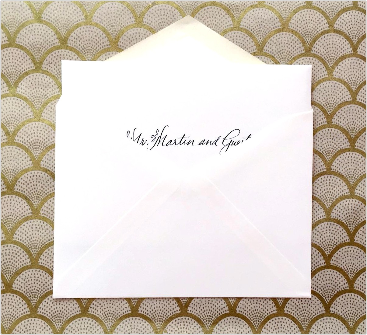 Addressing Wedding Invitations Inner And Outer Envelopes