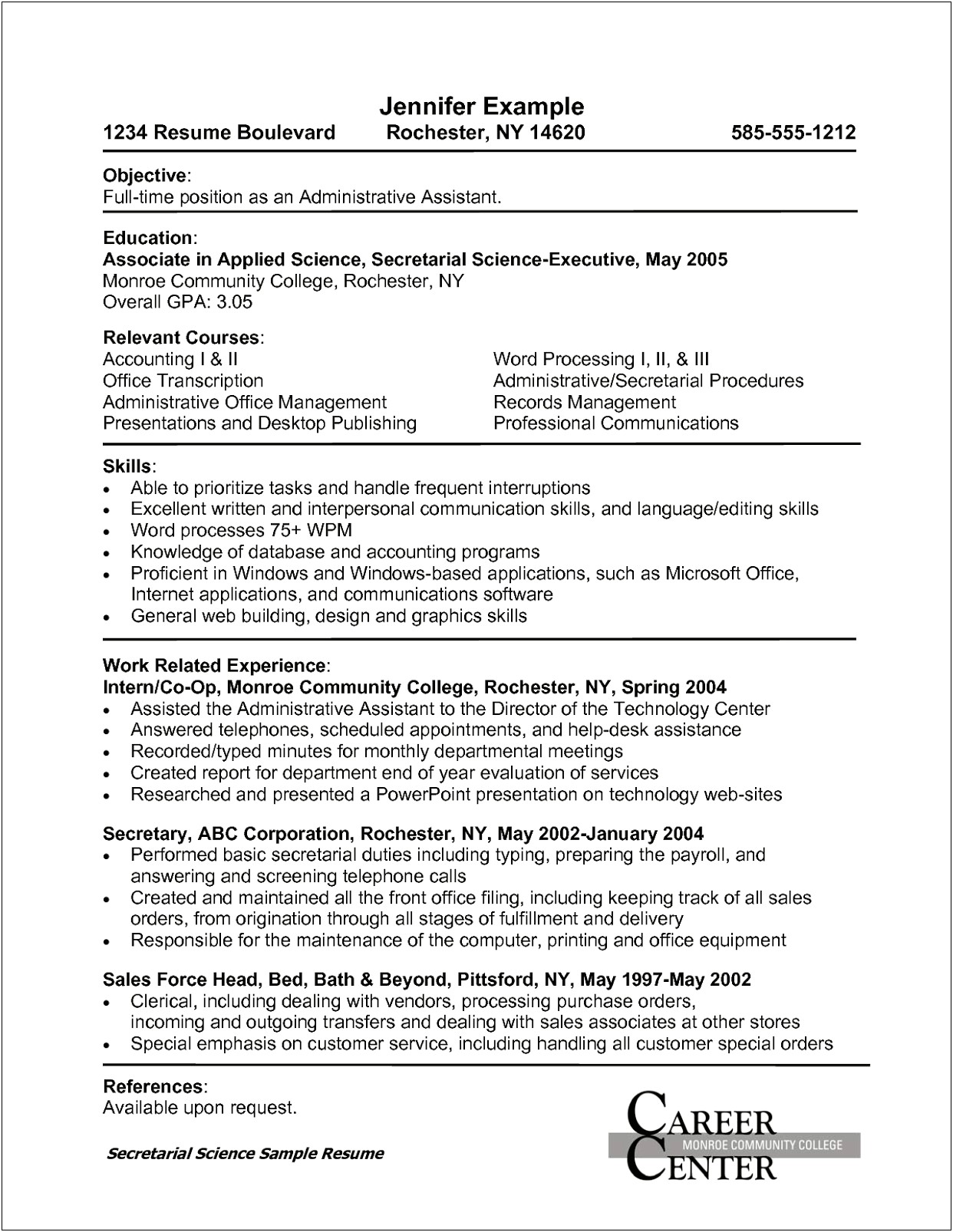 Administrative Assistant Skills To List On Resume