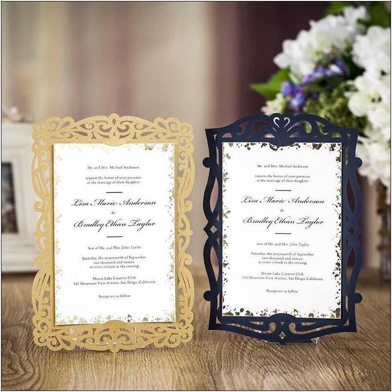 Affordable Wedding Invitations In San Diego