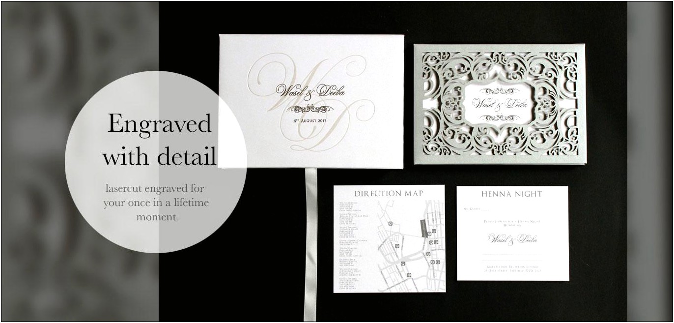 All Parts Of A Wedding Invitation