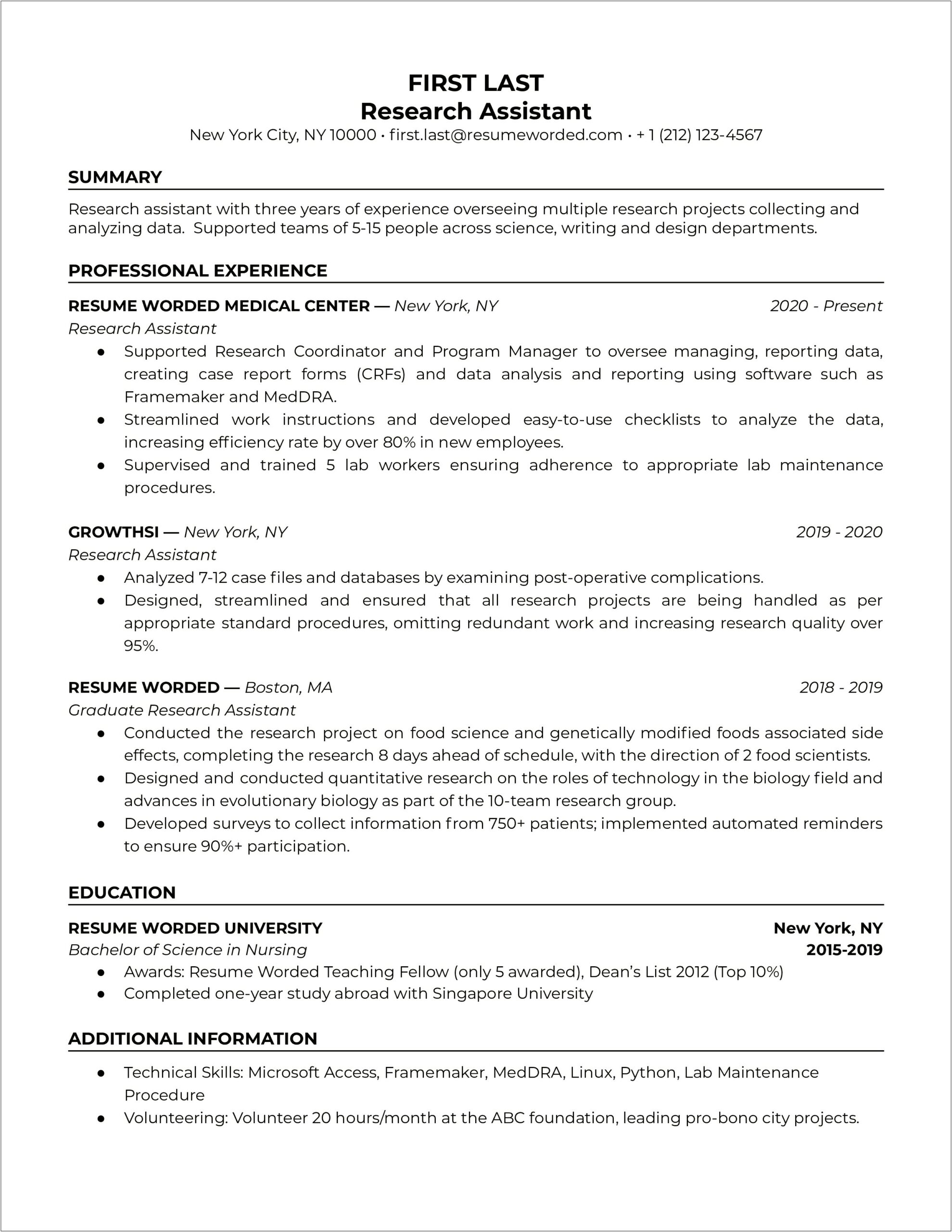 Another Word For Analyze On Resume