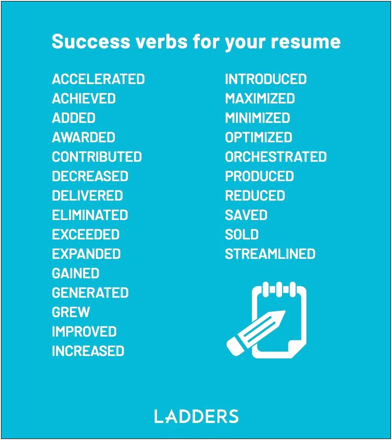 Another Word For Completed On Resume