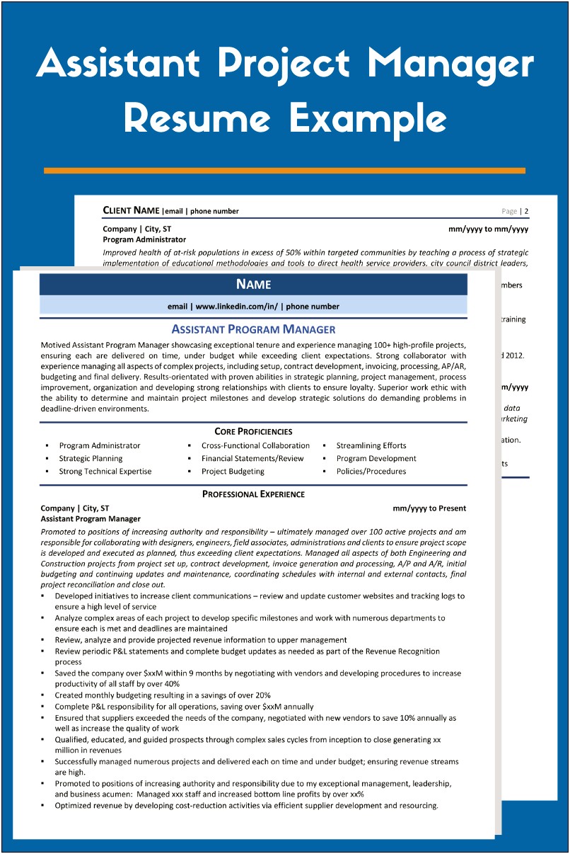 Assistant To Small Business Resume Examples