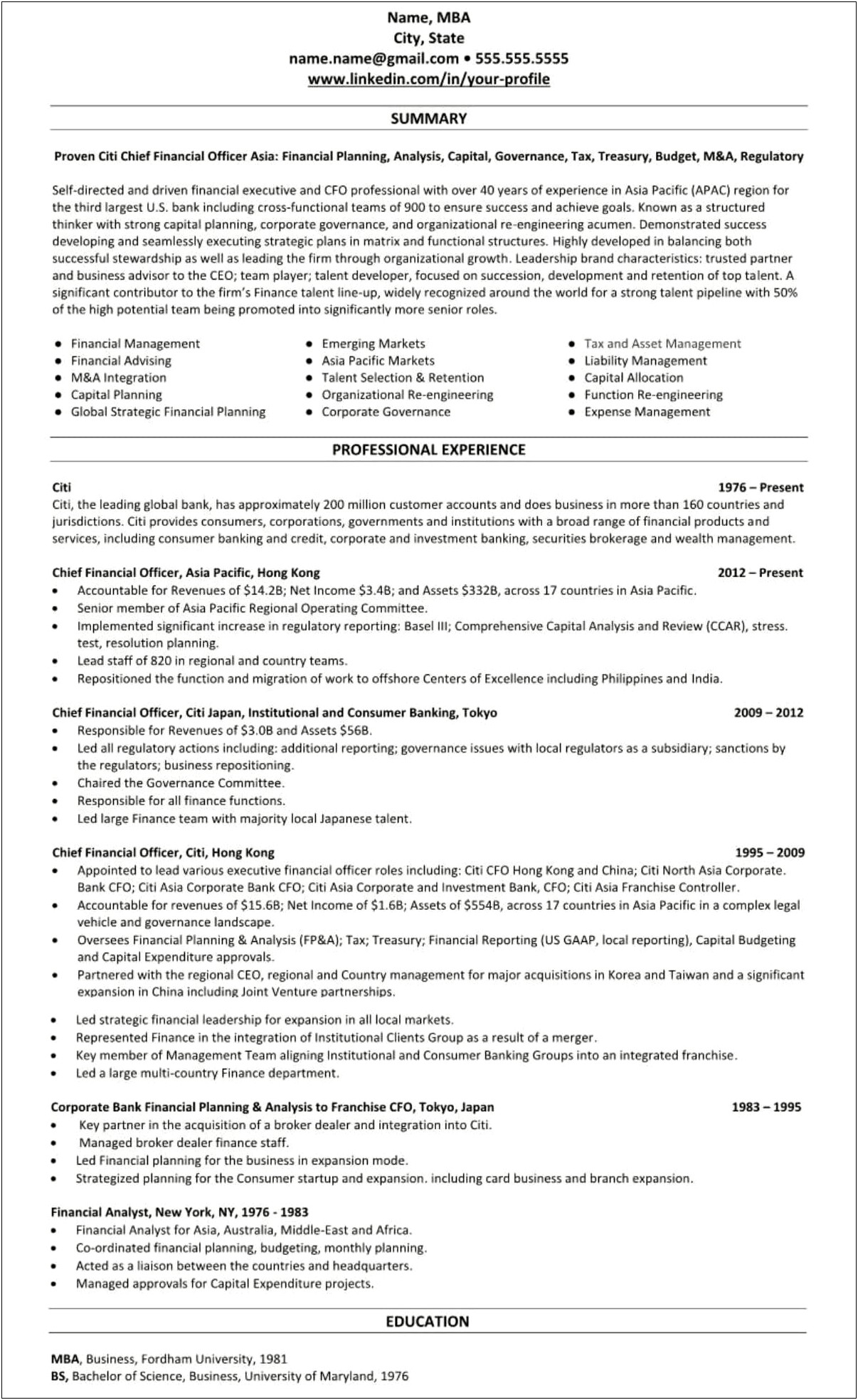 Atm Card Systems Business Analyst Sample Resume