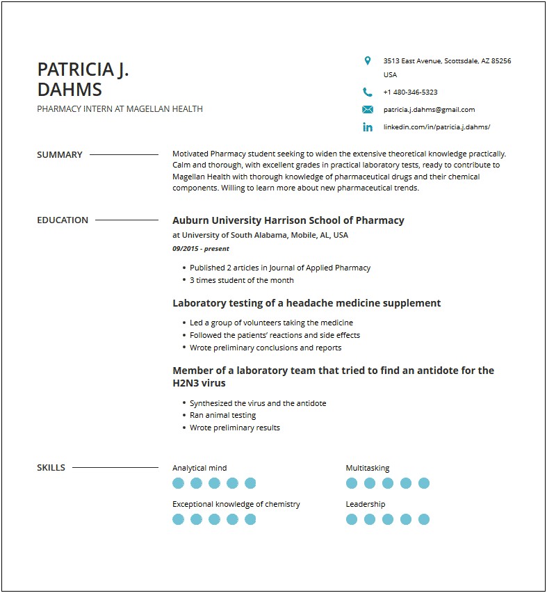 Auburn College Of Business Resume Template