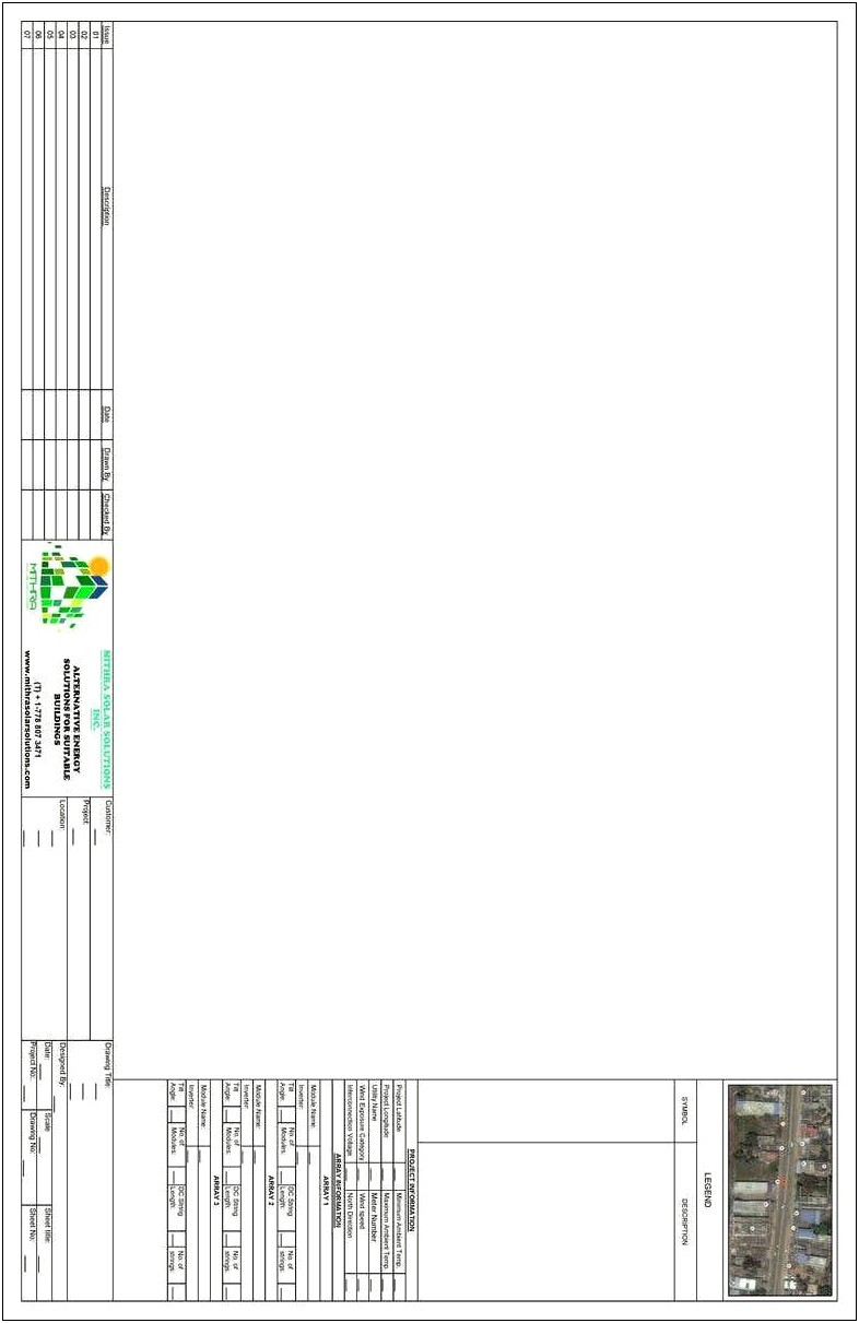 Autocad Lighting Title Block Template Download