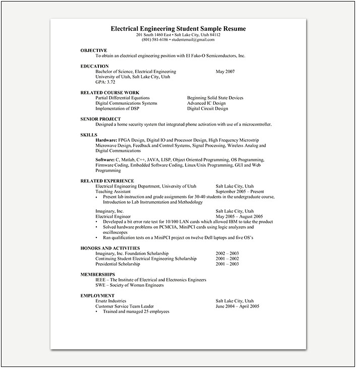 Ba English Literature Fresher Resume Sample