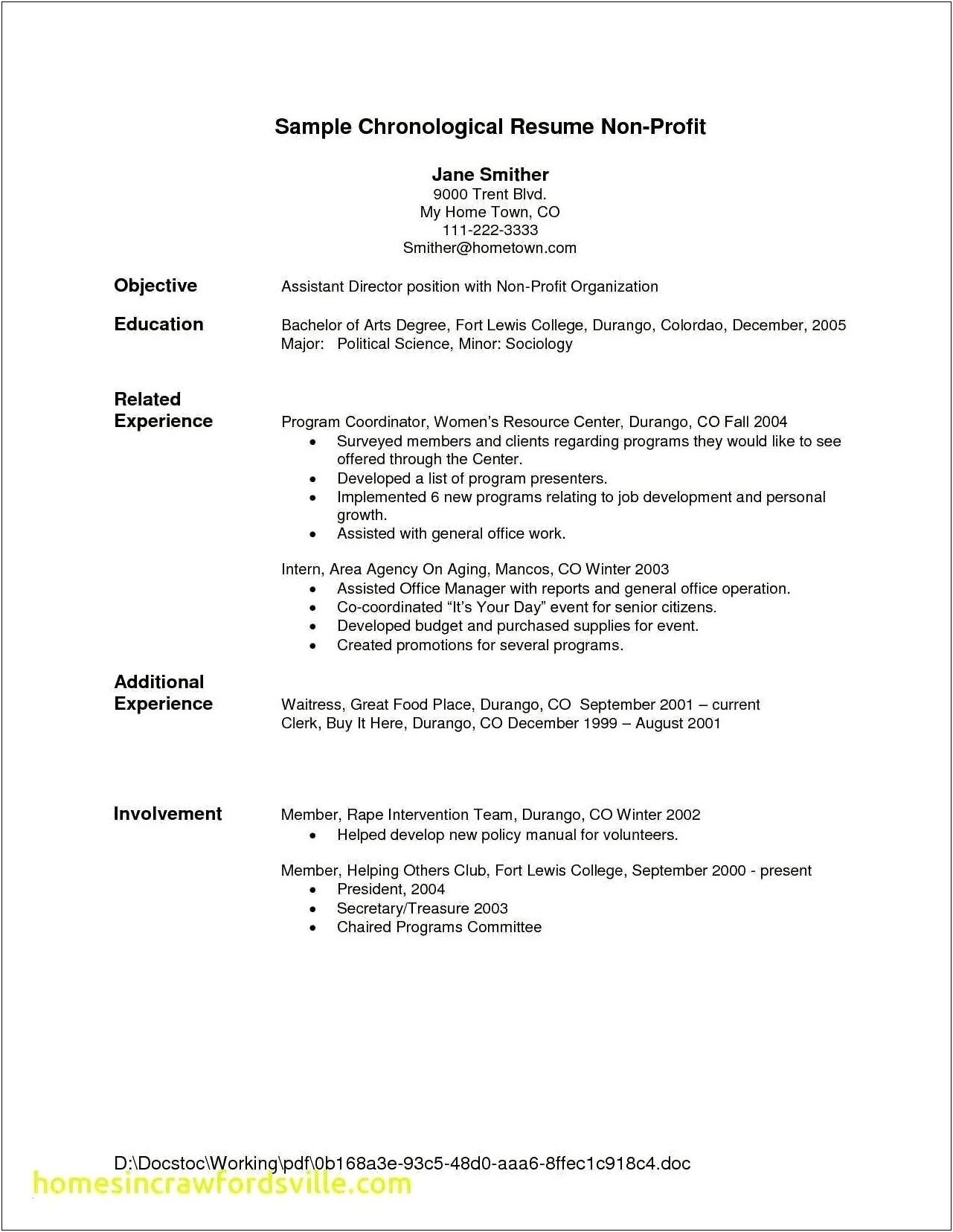 Baby Sitter Teacher Job Description For Resume