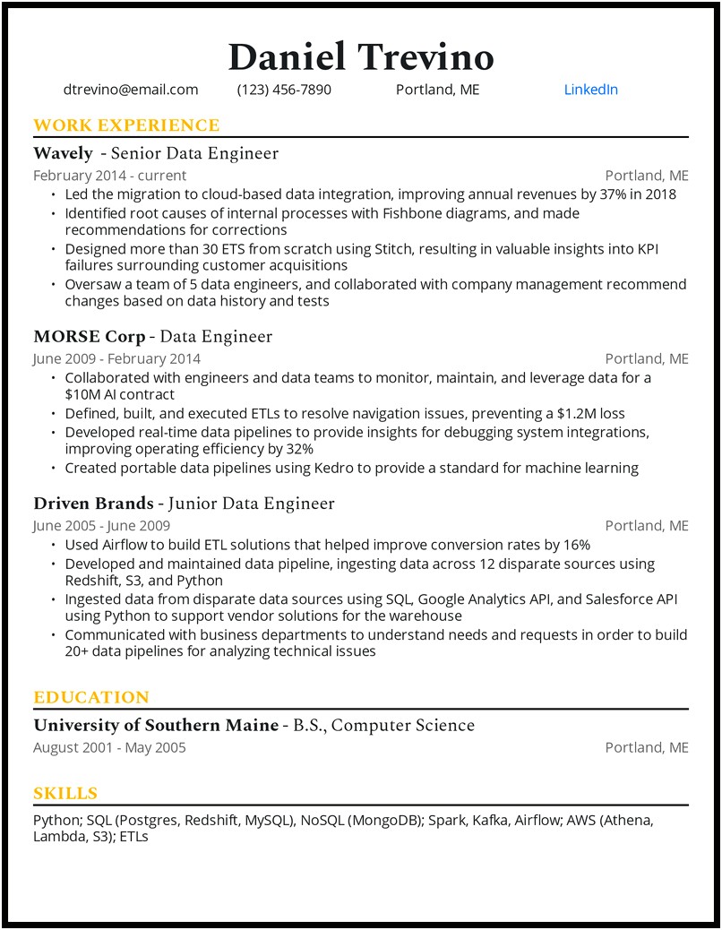 Basic Amazon Cloud Technician Resume Sample