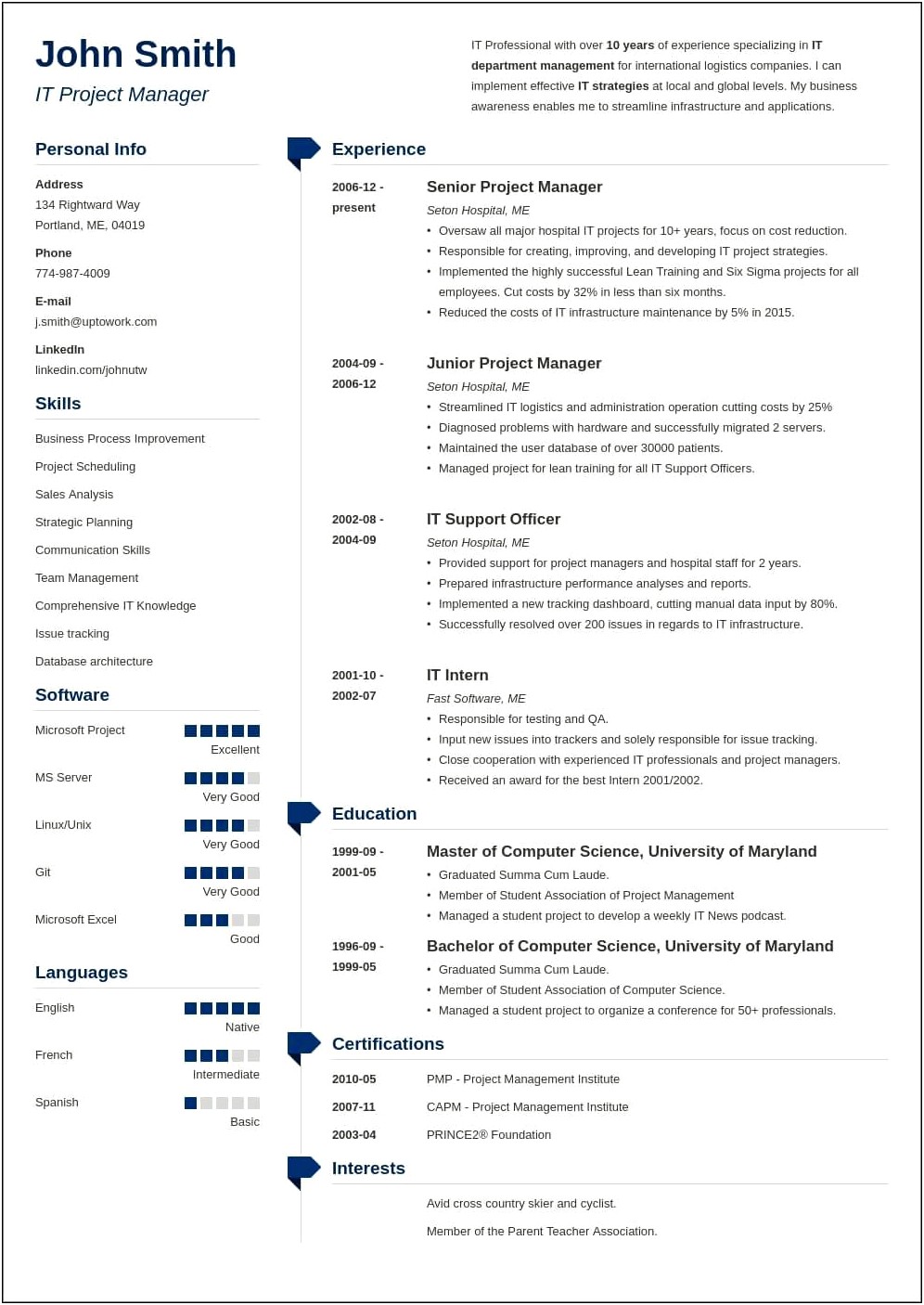 Best Free Resume Samples To Help With Ats