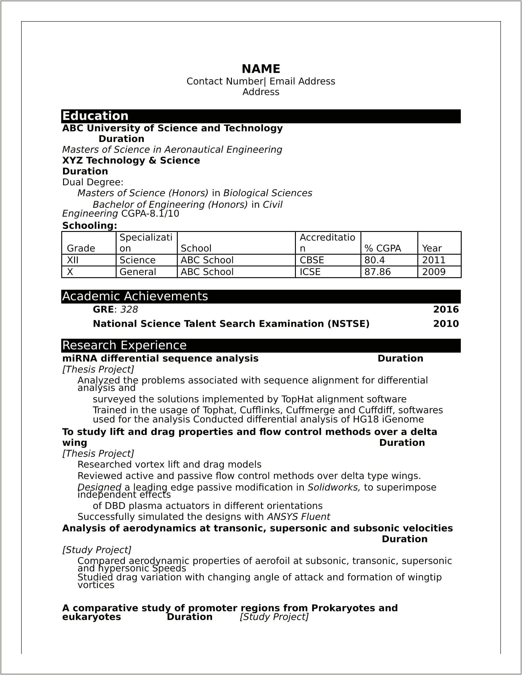 Best Resume Format Download For Fresher Pdf